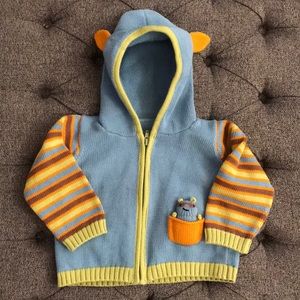 Organic Cardigan Sweater